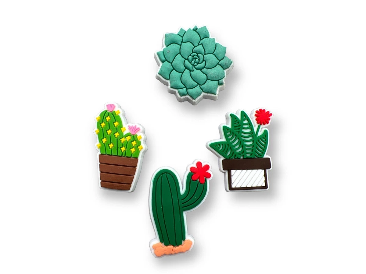 Plants Succulents Shoe Charms Plant Lady Compatible With Keychains