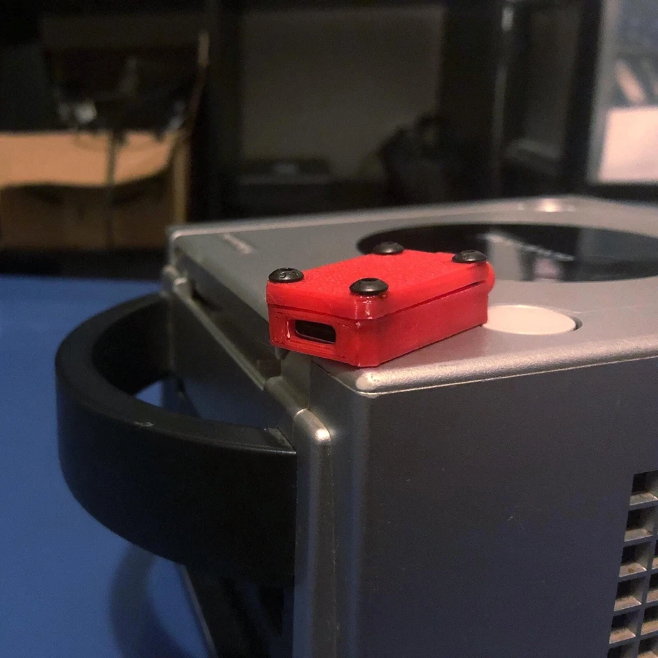 Adaptador Cargador Mod Adaptador Entrega Alimentación USB Tipo C Personalizado Nintendo Gamecube Foto 2 de 4