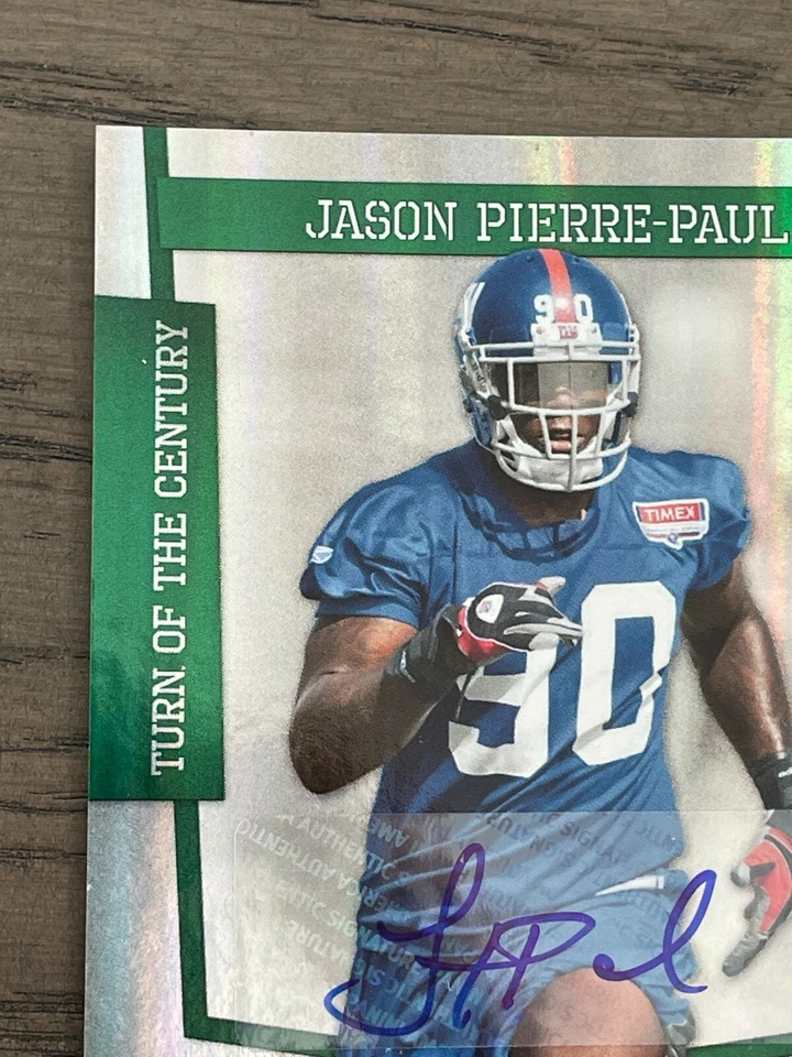 2010 Donruss Elite Turn of the Century Jason Pierre-Paul Rookie Auto #176 /399 - Image 2 of 4