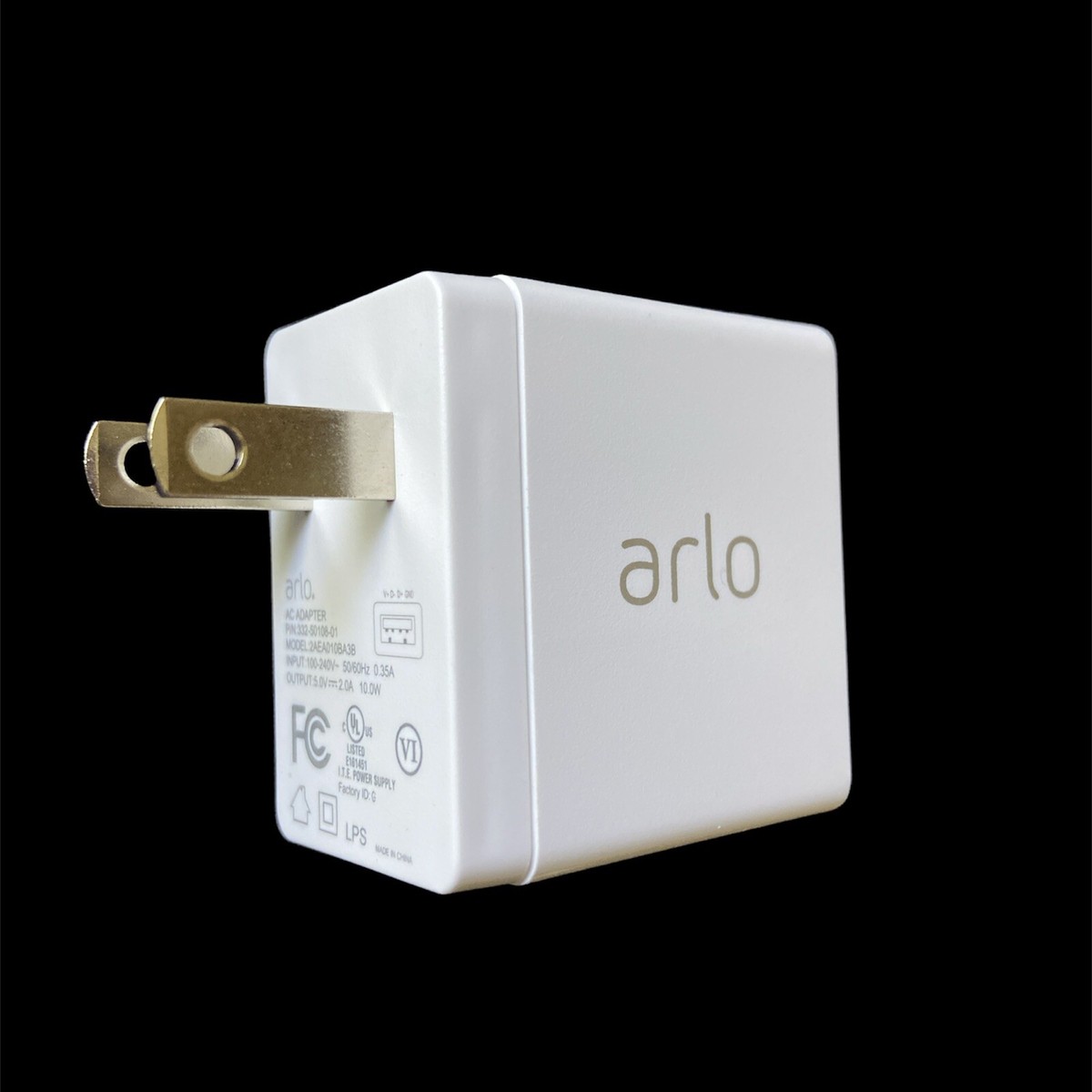 Arlo Indoor AC Power Adapter Ultra Pro 5S XL Spotlight