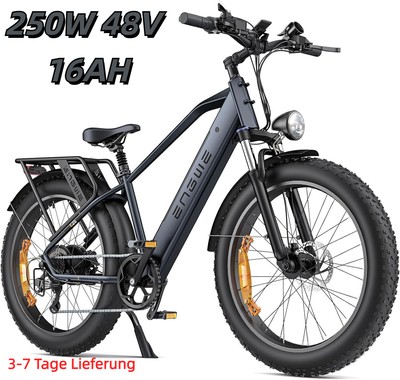 NEU Moped Trekking Ebike E Bike Elektrofahrrad 26 Zoll E Mountainbike 48V 16Ah
