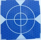 BLUE Reflective Targets/Labels (10 No) - 60mm x 60mm !!!