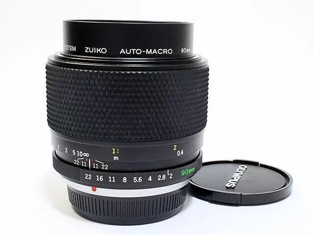 Olympus OM Zuiko Auto-Macro 90mm F2 Telephoto Prime Lens Excellent Japan F/S