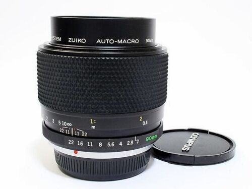 Olympus OM Zuiko Auto-Macro 90mm F2 Telephoto Prime Lens Excellent Japan F/S - Picture 1 of 4