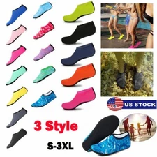 Water Shoes Skin Socks Aqua Surf Beach Yoga Swim Barefoot Quick-Dry 3Style S-3XL