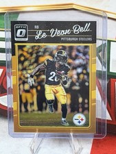 Le'Veon Bell 2016 Panini Optic Gold Holo SP /199 #81 Steelers