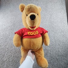 Peluche vintage Mattel Walt Disney Winnie the Pooh Bear 26" Jumbo peluche giocattolo