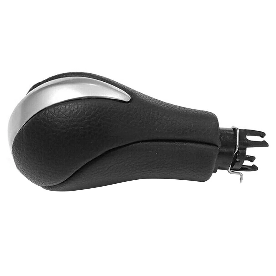 Black Leather Gear Shift Knob For Infiniti G37 G25 Foto 3 de 4
