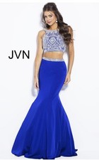 Jovani Beaded 2 Piece Mermaid Dress