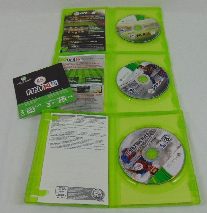 Xbox 360 Video Game Lot of 8 FIFA 07 Soccer 10 11 12 13 14 15 FIFA Street - Image 2 of 4