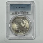 1923 Peace Silver Dollar $1 US Coin PCGS MS64