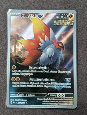 Kriechflügel 203/182 Illustration Rare Paradoxrift Pokemon Karte Deutsch