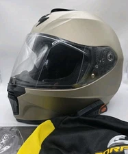 Scorpion EXO R420 Full Face Helmet Gray/Black sz S 