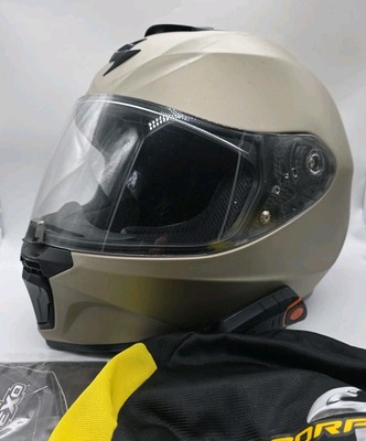 Scorpion EXO R420 Full Face Helmet Gray/Black sz S 