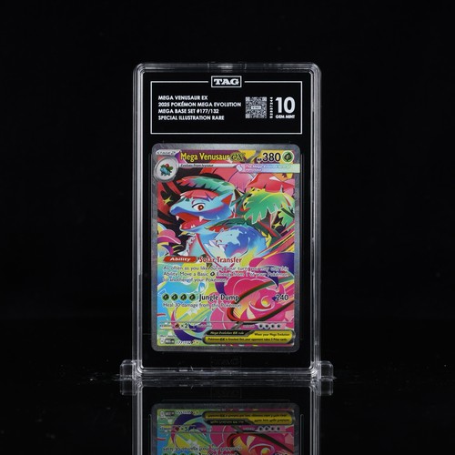 Mega Venusaur ex graded TAG 10 for sale on eBay