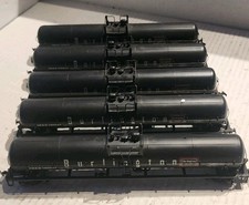 Lima Scala HO Tank Car Set Burlington CB&Q #130047 Set di 5 auto