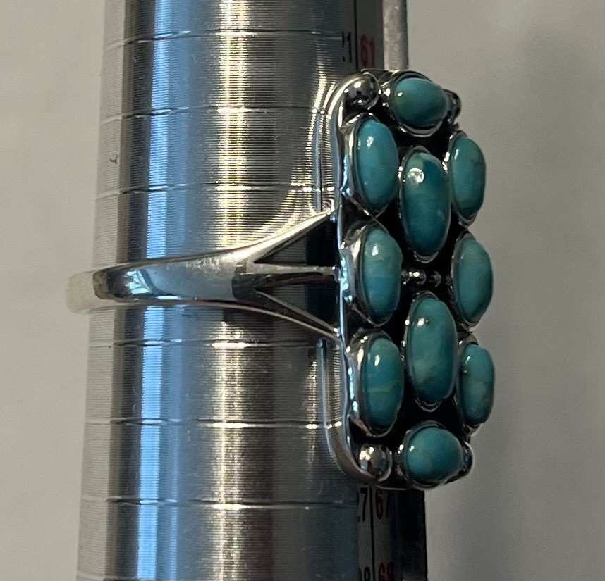 MCGI Sterling Silver 925 Multi Stone Turquoise St… - image 3