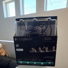 Logitech C920 HD Pro Webcam 1080p USB 2.0 Autofocus Built-in Microphone 30fps