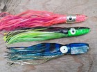 Big Game Trolling Lures Lot Of 3,Saltwater Lures,Tuna Lures,Marlin Lures
