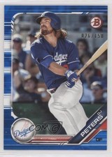 2019 Bowman Prospects Blue 26/150 DJ Peters #BP-124 2z3