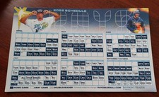 Tampa Bay Rays 2022 Schedule Magnet. Opening Day Giveaway