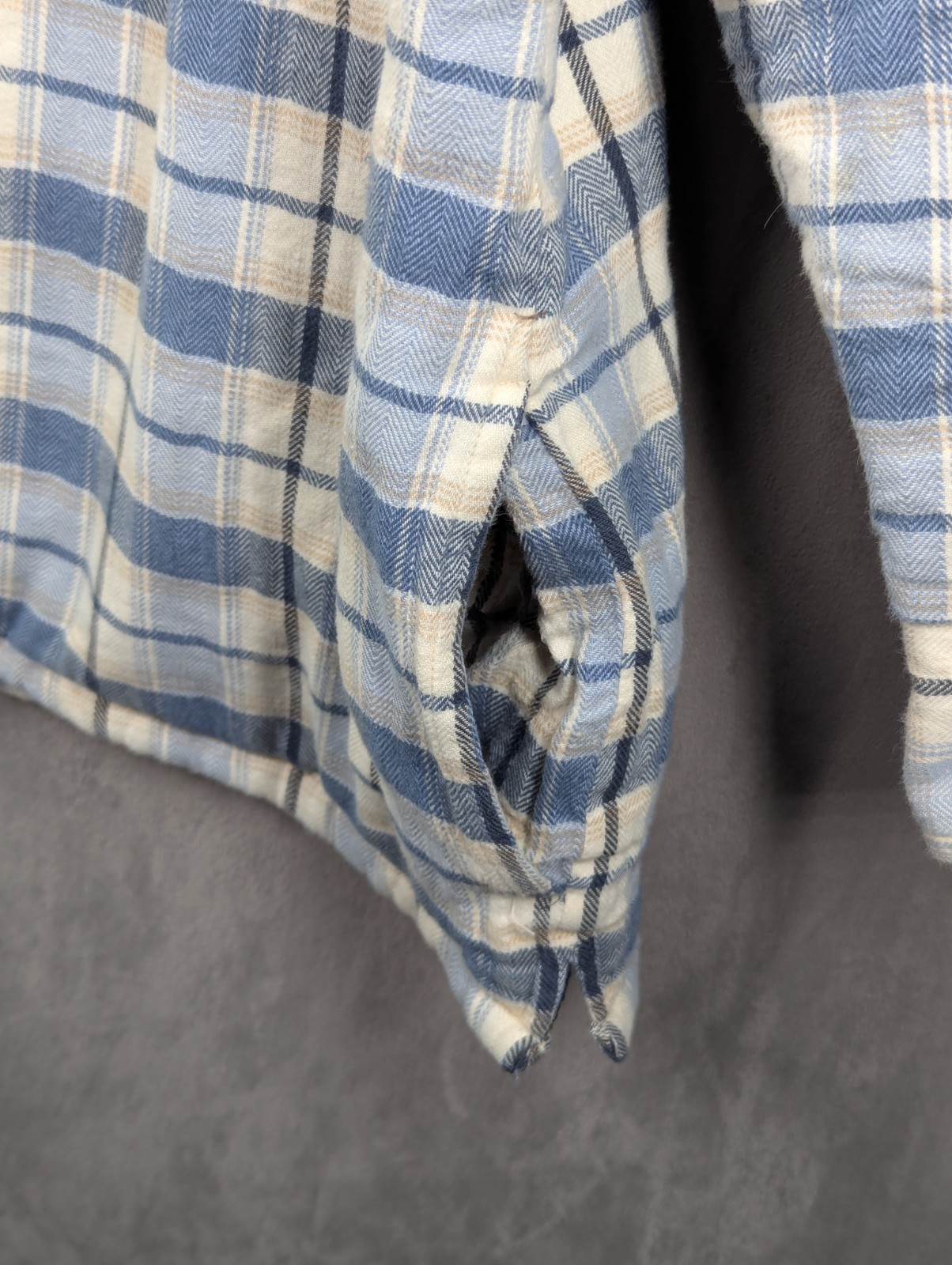 Bay Area Traders Lumberjack Shirt Jacket Size Large Nylon Lined Vintage Flannel image 3