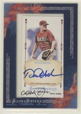 2011 Topps Allen & Ginter's Framed Mini Auto Daniel Hudson #AGA-DH Auto 0c2