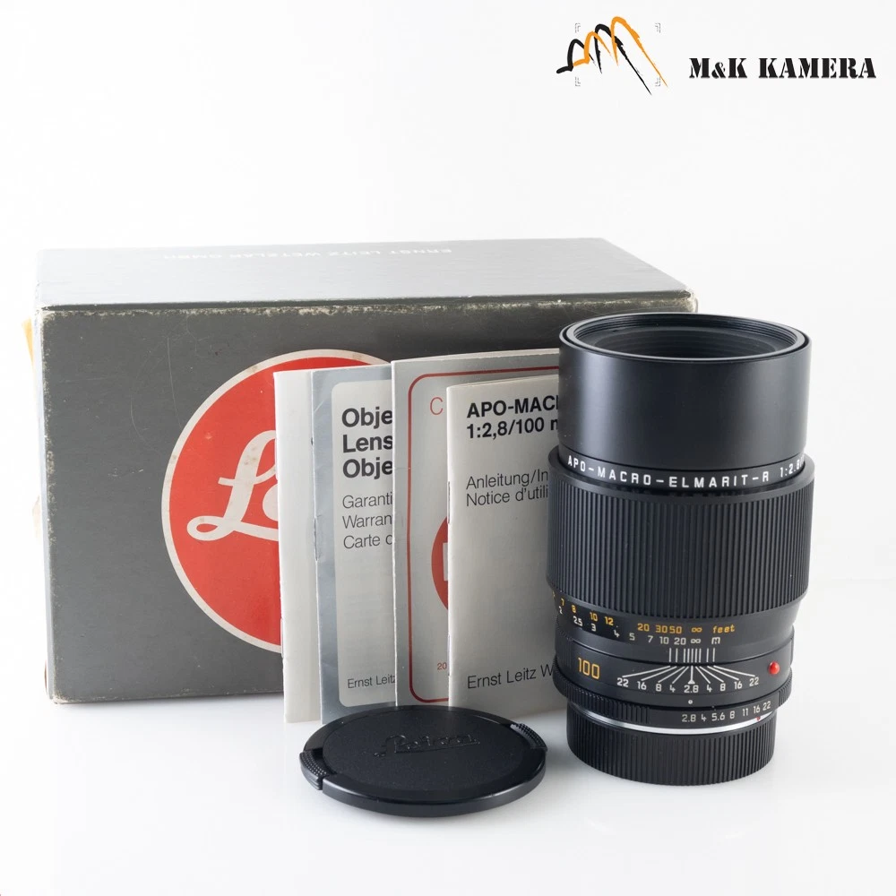 Leica APO-MACRO-ELMARIT-R 100mm Focal f/2.8 Camera Lenses for sale
