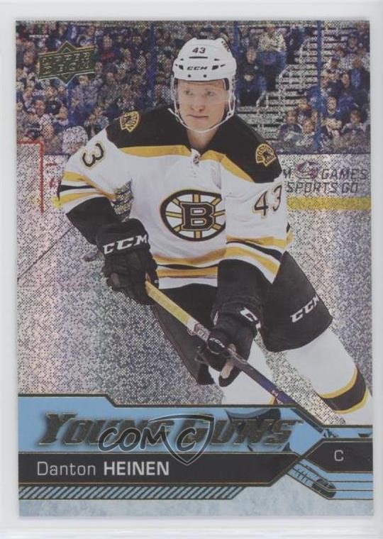 2016-17 Upper Deck Young Guns Gold Rainbow Foil Danton Heinen #209 k1r