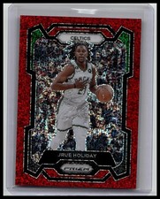 2023-24 Panini Prizm #107 Jrue Holiday Prizms Red Sparkle