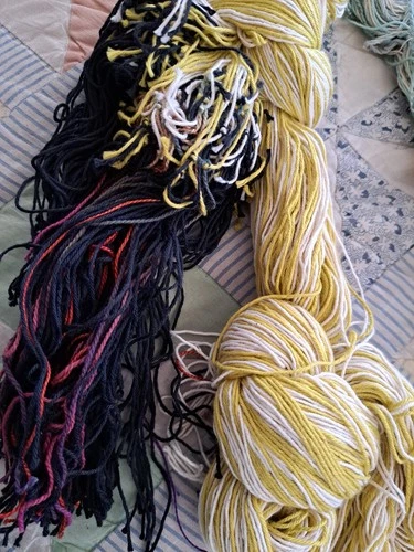 Lot Of 3 Artisinal Handcrafted Yarns Twist Multicolor 16 Oz.  Total  image 2