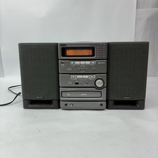 Denon D-C1 Personal Micro Component System CD Changeur Cassette AM/FM Aux Speaker
