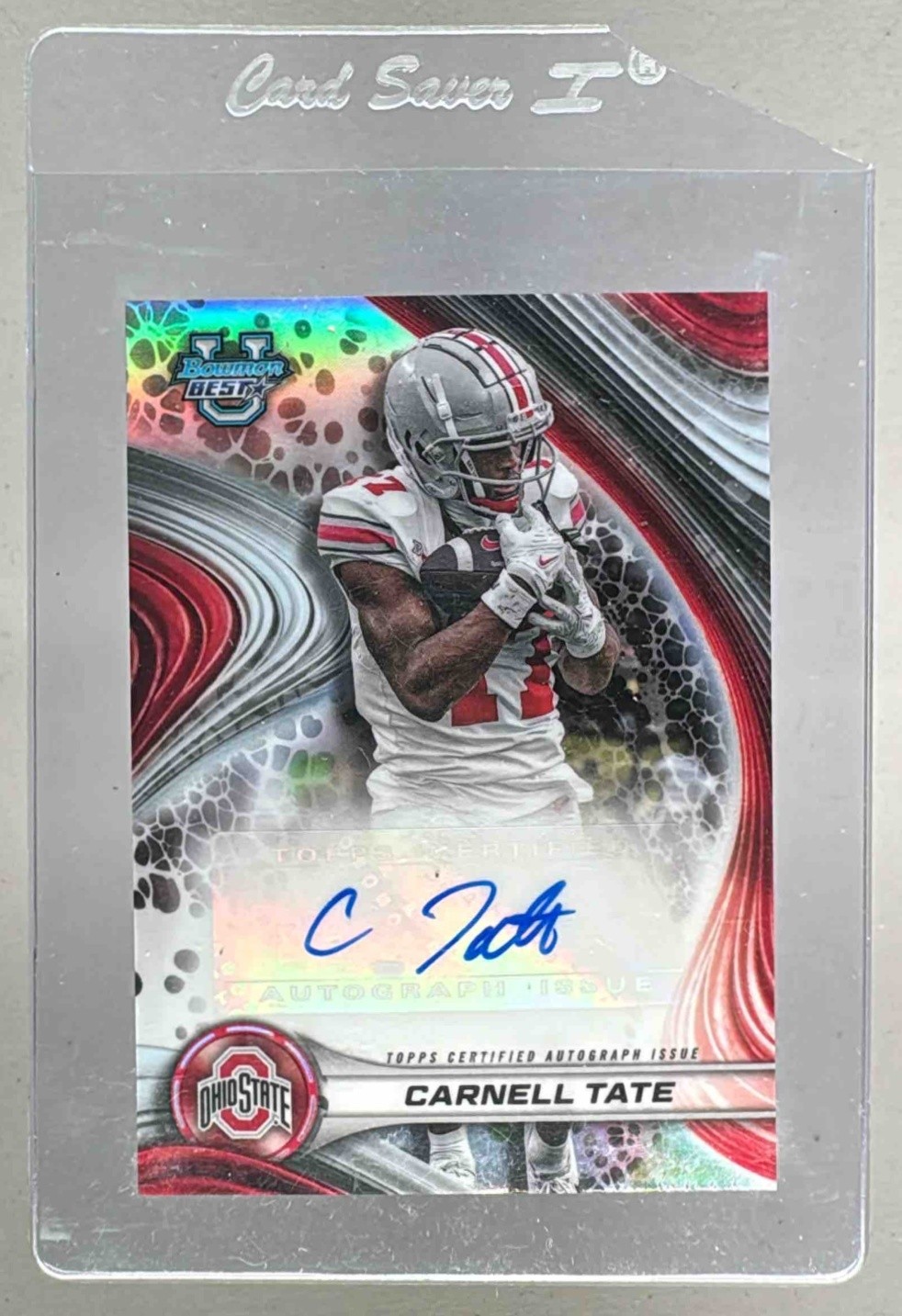 Carnell Tate 2024 Bowman Best University #BOA-CT Best of Auto