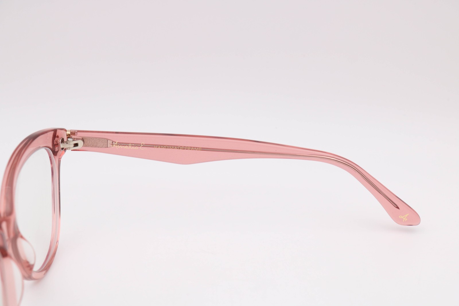 Amelia E Deborah Pink Cat Eye 35-002878 Eyeglasses Frames 53-17-145