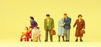 Passers By (7) Exklusiver Ho/Oo Figurensatz Preiser 10564