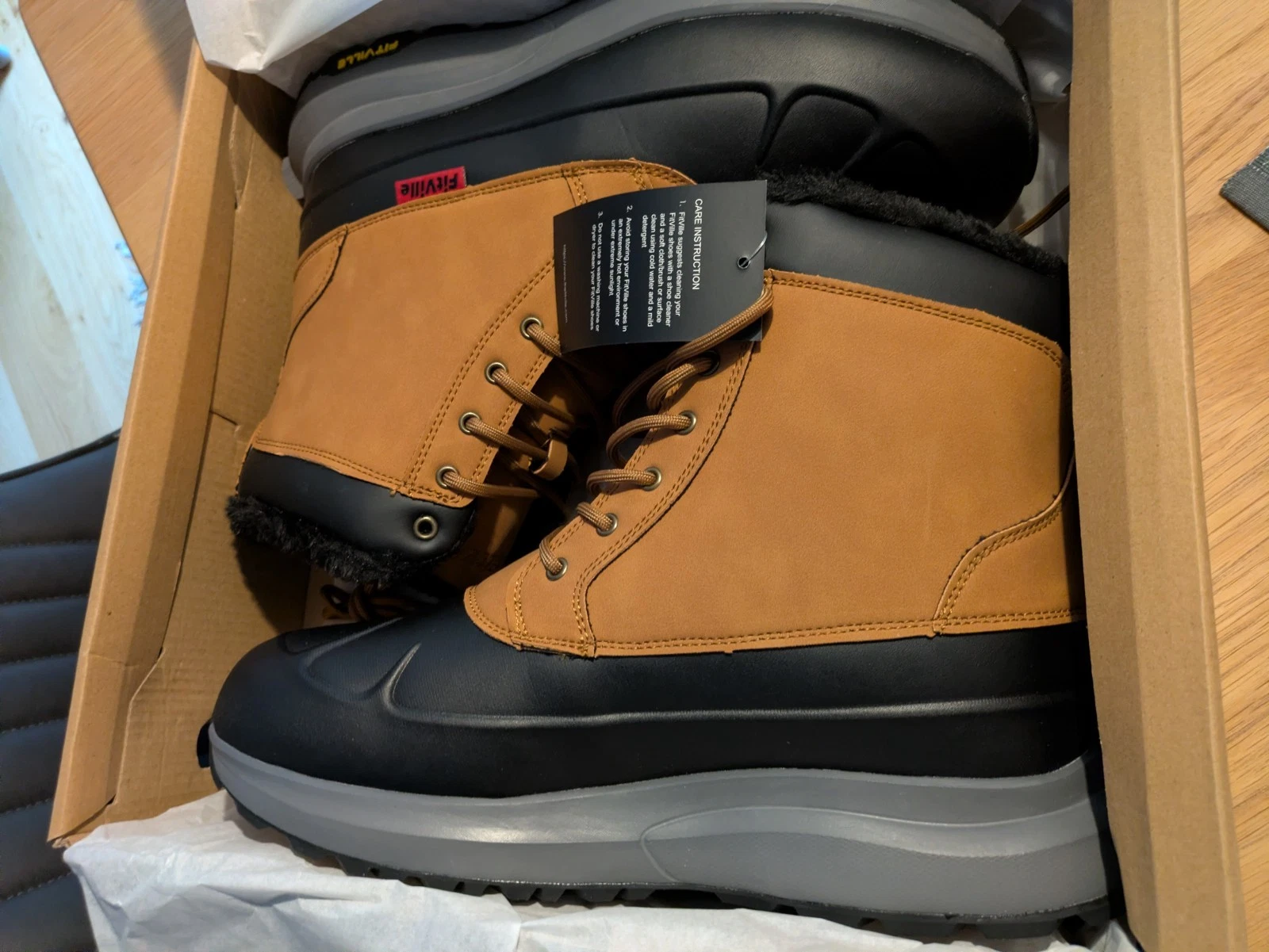 FitVille CozyCore Winter Boots V10 Size UK 11
