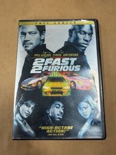 2 Fast 2 Furious DVD 2003 Full Screen Paul Walker Tyrese John Singleton