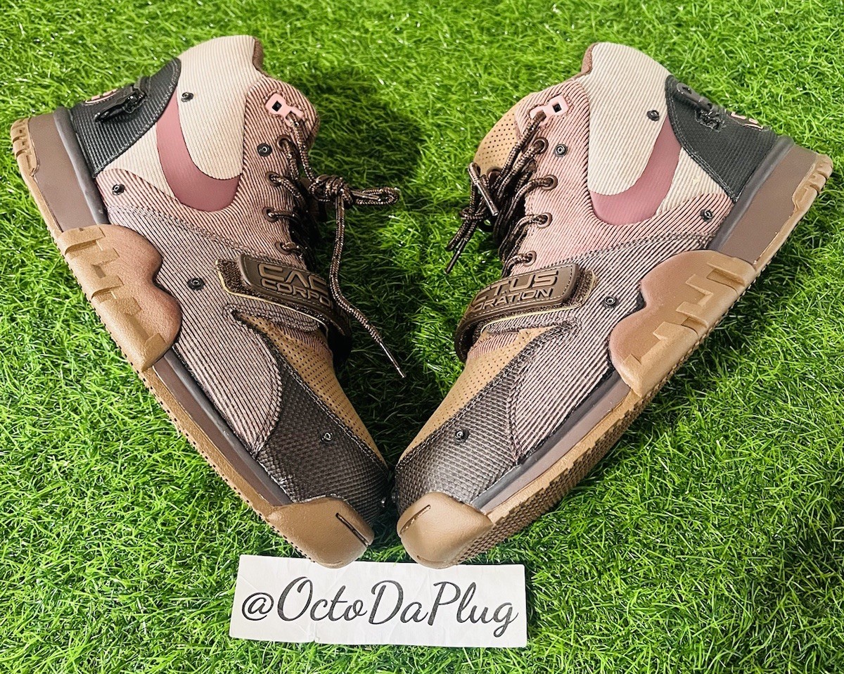 Size 12 - Travis Scott x Nike Air Trainer 1 SP Chocolate for sale