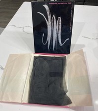 Vintage 60's Rudi Gernreich Design Stockings McCallum Boutique Size 11 M Black.