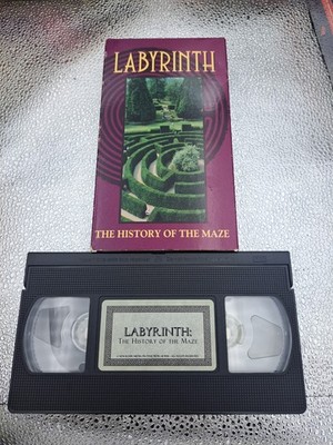 Labyrinth: The History of the Maze (VHS, 1994) Documentary Feature Release