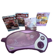 VINTAGE Purple HASBRO EASY-BAKE ULTIMATE OVEN 50th Anniversary 4 New mixes