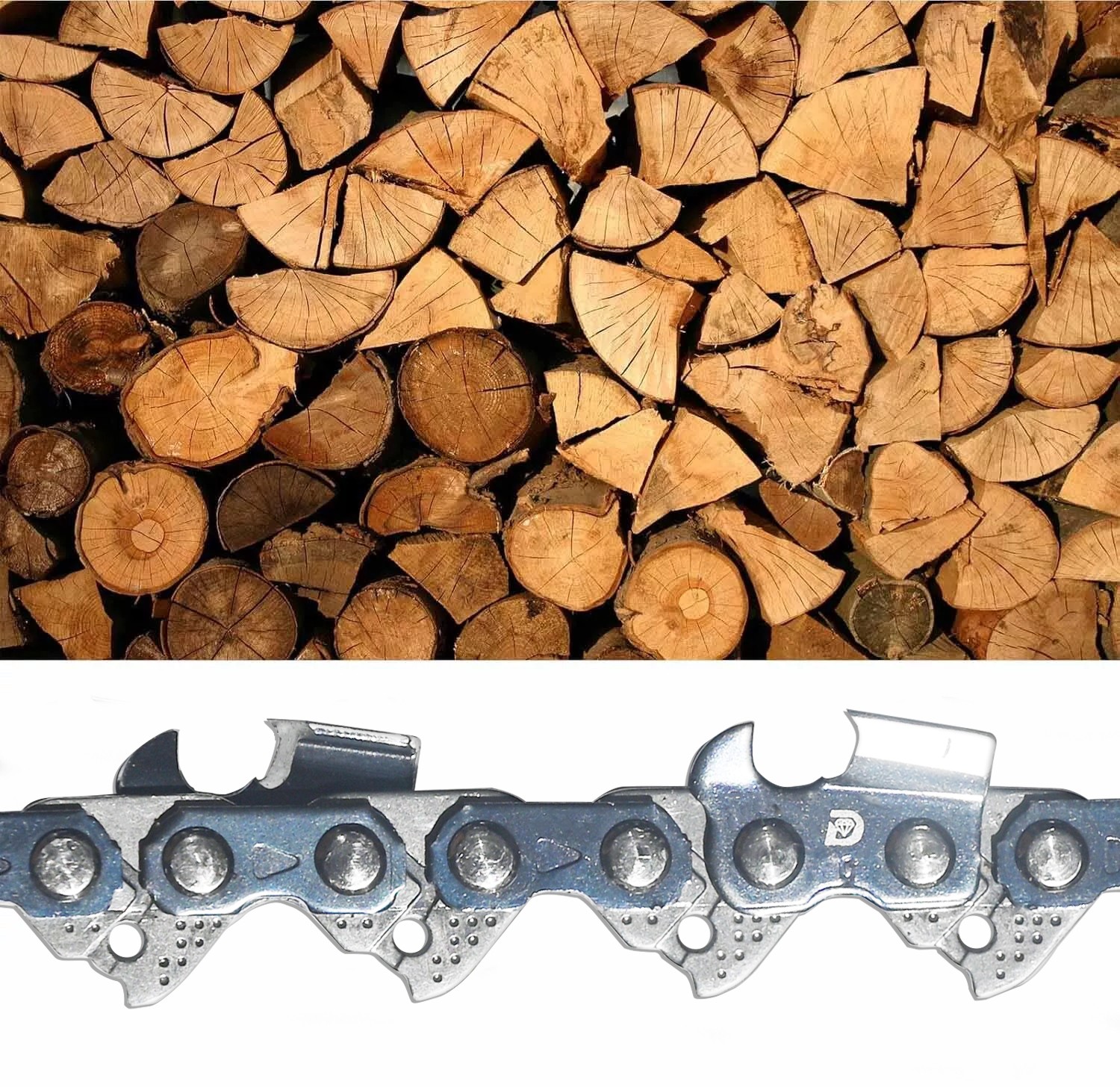 20" Chainsaw Full-Chisel Chain 3/8-050-72DL Replaces Stihl Husqvarna