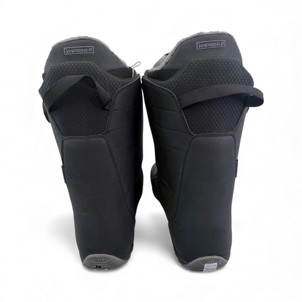 Botas de Snowboard Burton Ruler BOA Masculinas Tamanho 14 Impressão Preta 2 Moldáveis a Calor - Imagem 3 de 4