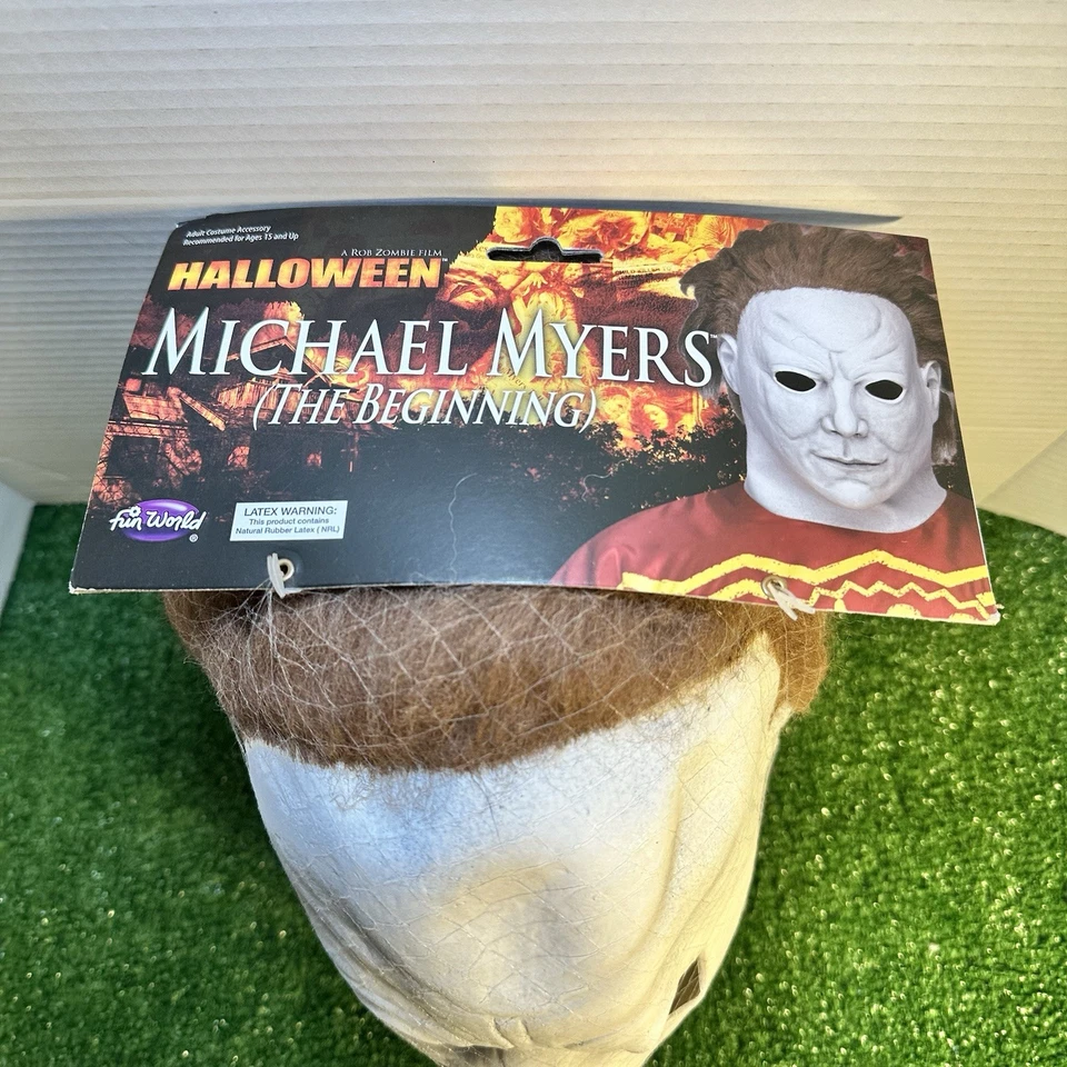 Michael Myers Halloween The Beginning Adult Latex Mask costume accessory - Image 3 of 4