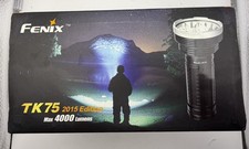 Fenix TK75 4000 Lumens LED Flashlight - Black...