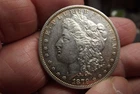 1879-O  Morgan Silver Dollar AU Pretty first year O Mint Morgan