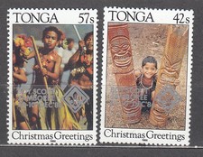 Tonga - Courrier Yvert 650/51 ** MNH Scouts De Boy