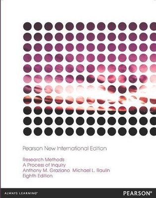 Research Methods: A Process of Inquiry: Pearson New International Edition by Ant