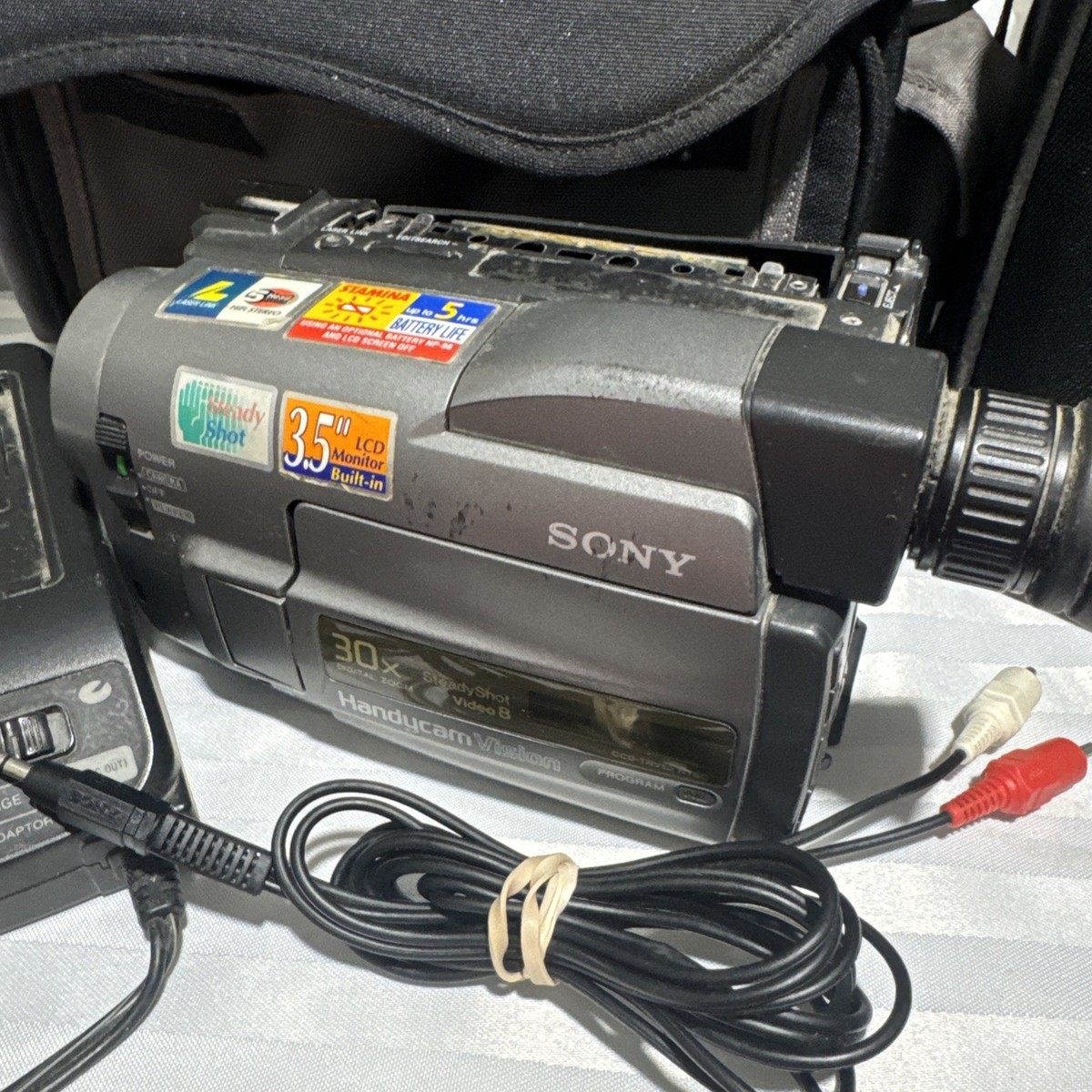 Sony Handycam Vision CCD-TRV52 with NIGHTSHOT For Parts | eBay