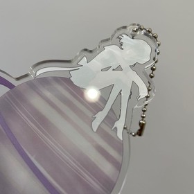 Sailor Moon Flash Acrylic Keychain LE Saturn 30th Anniv MIB LightUp